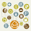 email icons