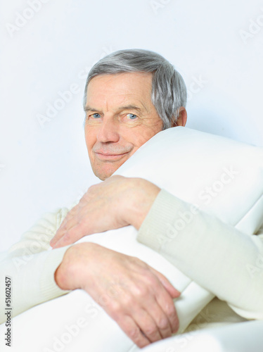 Photo: The home life of an elderly person. The home life of an elderly person.