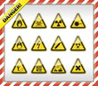 Danger symbols
