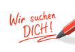 Stift- & Schriftserie: Wir suchen DICH!