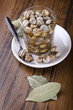 Photo: Broth snails. Mediterranean cuisine. Broth snails. Mediterranean cuisine.