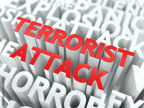 Illustration: Terrorism Concept. Terrorism Concept.