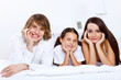 Family at home