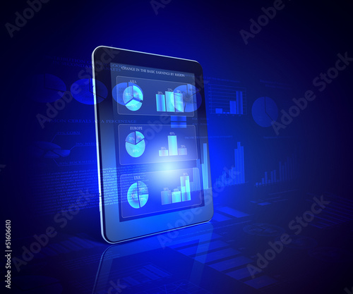 Illustration: Pads with color diagrams Pads with color diagrams