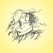 Mothers day illustration