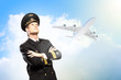Image of male pilot