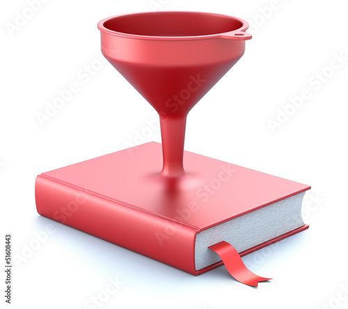 Illustration: Funnel in the book Funnel in the book