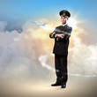 Image of male pilot