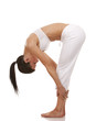 woman and yoga
