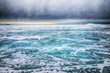 icy scandinavian scenery