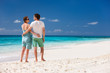 Couple On A Tropical Beach