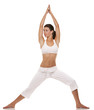 woman and yoga