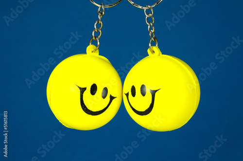 Photo: Couple of happy smileys Couple of happy smileys