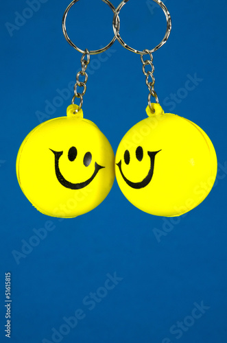 Photo: Couple of happy smileys Couple of happy smileys