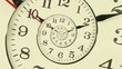 Droste effect clock