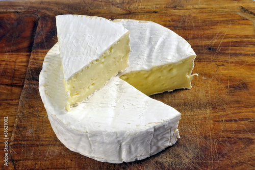 Photo: French Camembert cheese of Normandy French Camembert cheese of Normandy