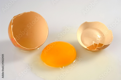 Photo: A broken egg A broken egg
