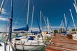 Sailing boats in the harbor