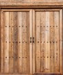 ancient wooden door