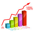 Vector business success concept
