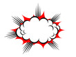Vector explosion icon