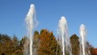 Video: Drei Wasserfontänen im Herbst Drei Wasserfontänen im Herbst