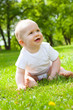 baby im park