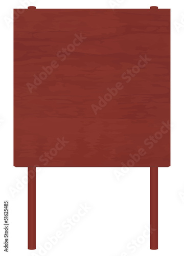 Vector: Pt-Red-brown wooden billboard with peeling paint Pt-Red-brown wooden billboard with peeling paint