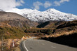 Strasse zum Mount Ruapehu