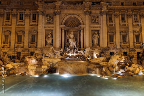 Photo: Fontaine de Trevi à Rome Fontaine de Trevi à Rome