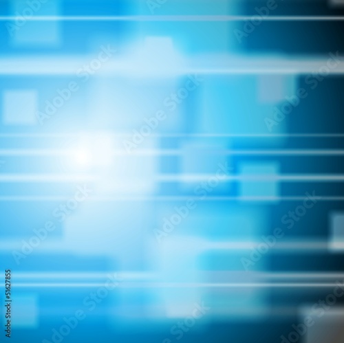 Vector: Bright blue tech design Bright blue tech design