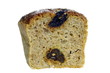 appetizing bread from dried plums