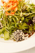 salad with arugula and cheese