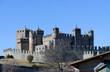 Il castello di Fenis visto da Fenis - (Aosta)