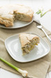 Savoury pie with ricotta cheese and artichokes