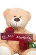 Teddy Mit Schild Um Den Hals -...