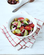 Photo: Mediterranean-style salad with marinated olives Mediterranean-style salad with marinated olives
