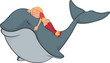The girl and whale