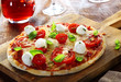 Delicious homemade Italian pizza
