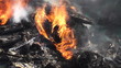Burning fire
