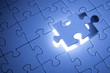 Fehlendes Puzzleteil