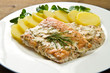 Foto: salmon fillet with potatoes salmon fillet with potatoes
