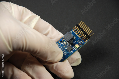 Photo: electronic components and devices electronic components and devices
