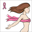 Concept image of health, breast cancer awareness