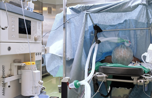 Photo: Technology in the operating room Technology in the operating room