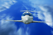 airplane flying in the sky