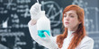 student chemistry lab experiment