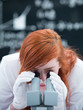 laboratory microscope analysis
