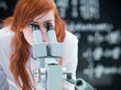 student microscope analysis