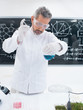 chemist conducting lab experiment